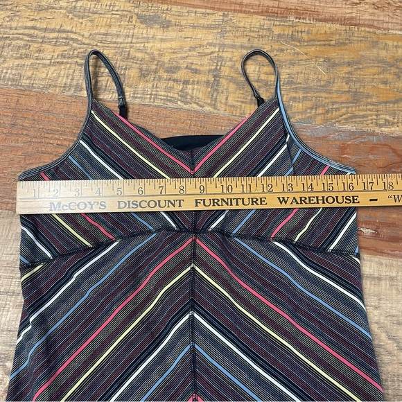 Royal Robbins Womens size Medium Striped Strappy Tank Dress Athleisure - Picture 3 of 8